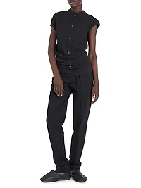 Simple Ensemble Cotton-Blend Pants