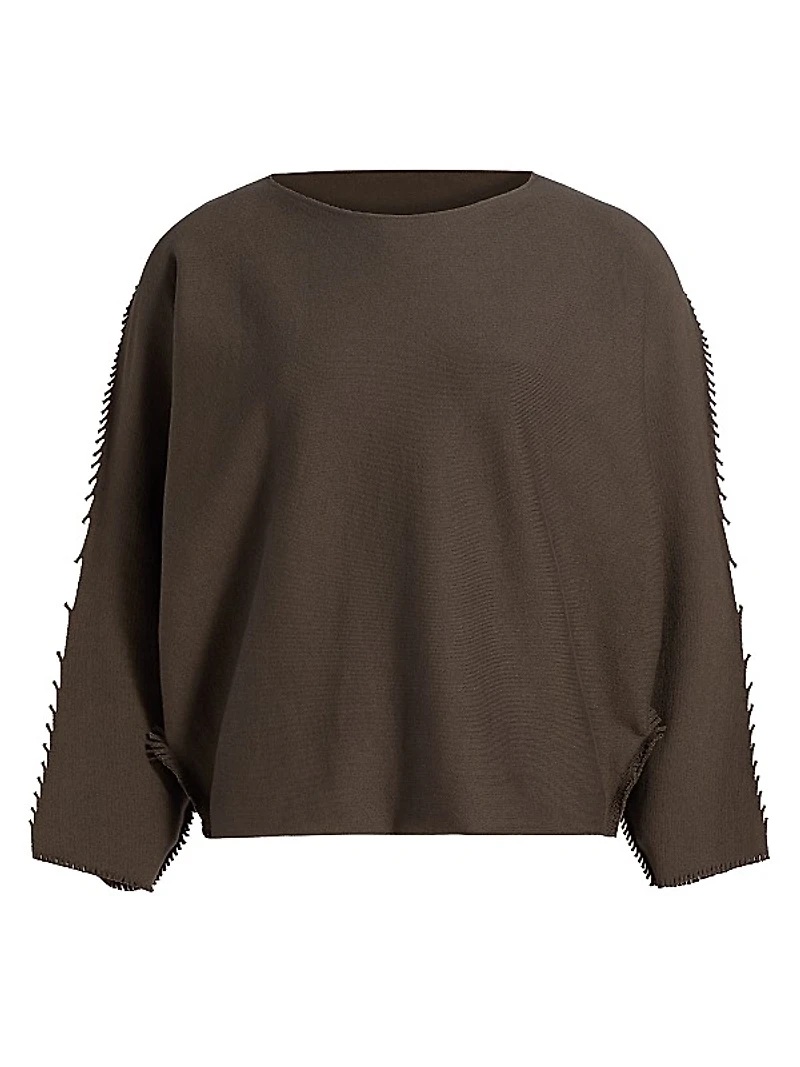 Campagne Textured Knit Top