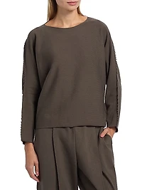 Campagne Textured Knit Top