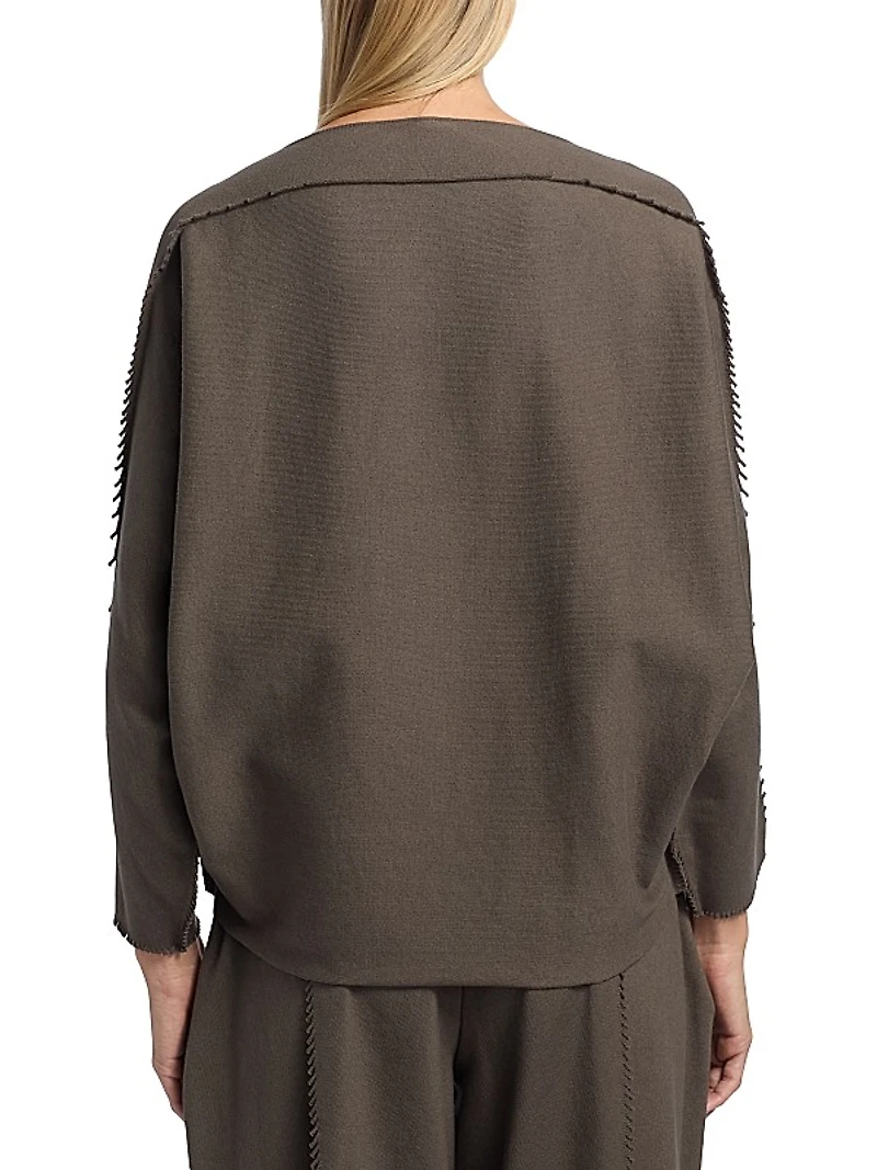 Campagne Textured Knit Top