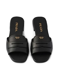 Leather Slides