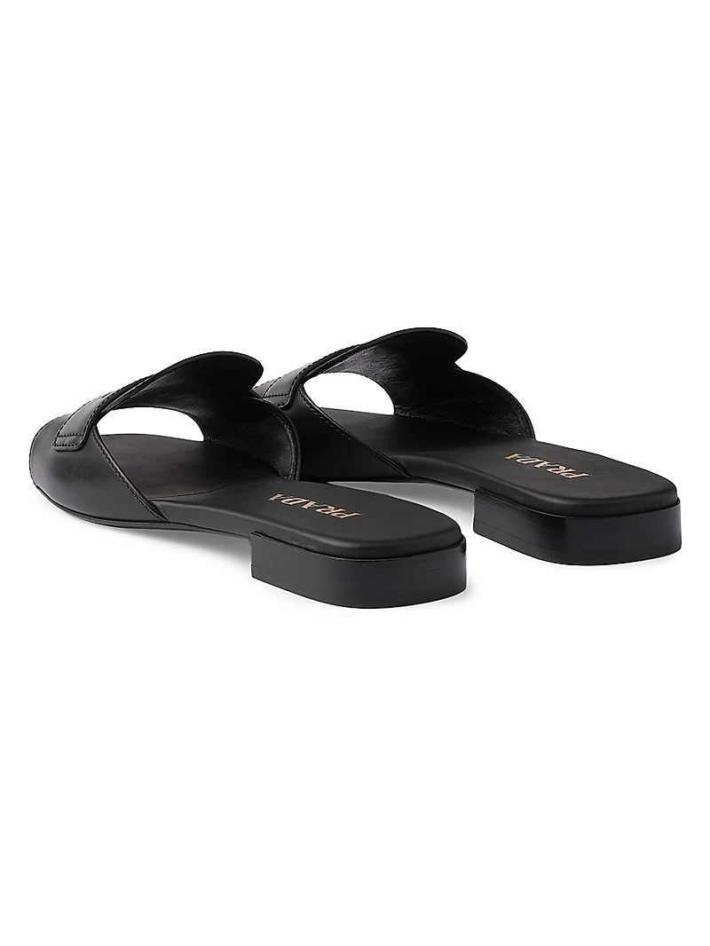 Leather Slides