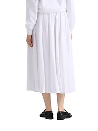 Reversible Cotton Jersey And Re-nylon Circle Skirt