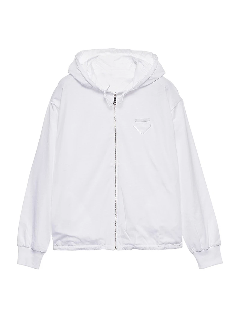 Reversible Jersey Hoodie