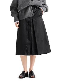 Flared Re-Nylon Skirt