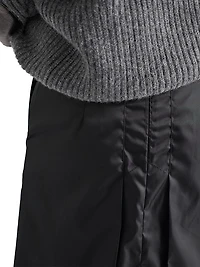 Flared Re-Nylon Skirt