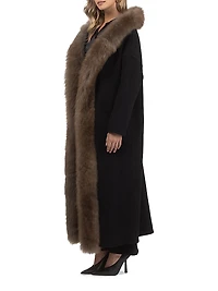 Loro Piana Cashmere Parka with Select Goat Trim