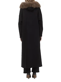 Loro Piana Cashmere Parka with Select Goat Trim