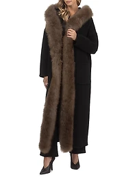 Loro Piana Cashmere Parka with Select Goat Trim