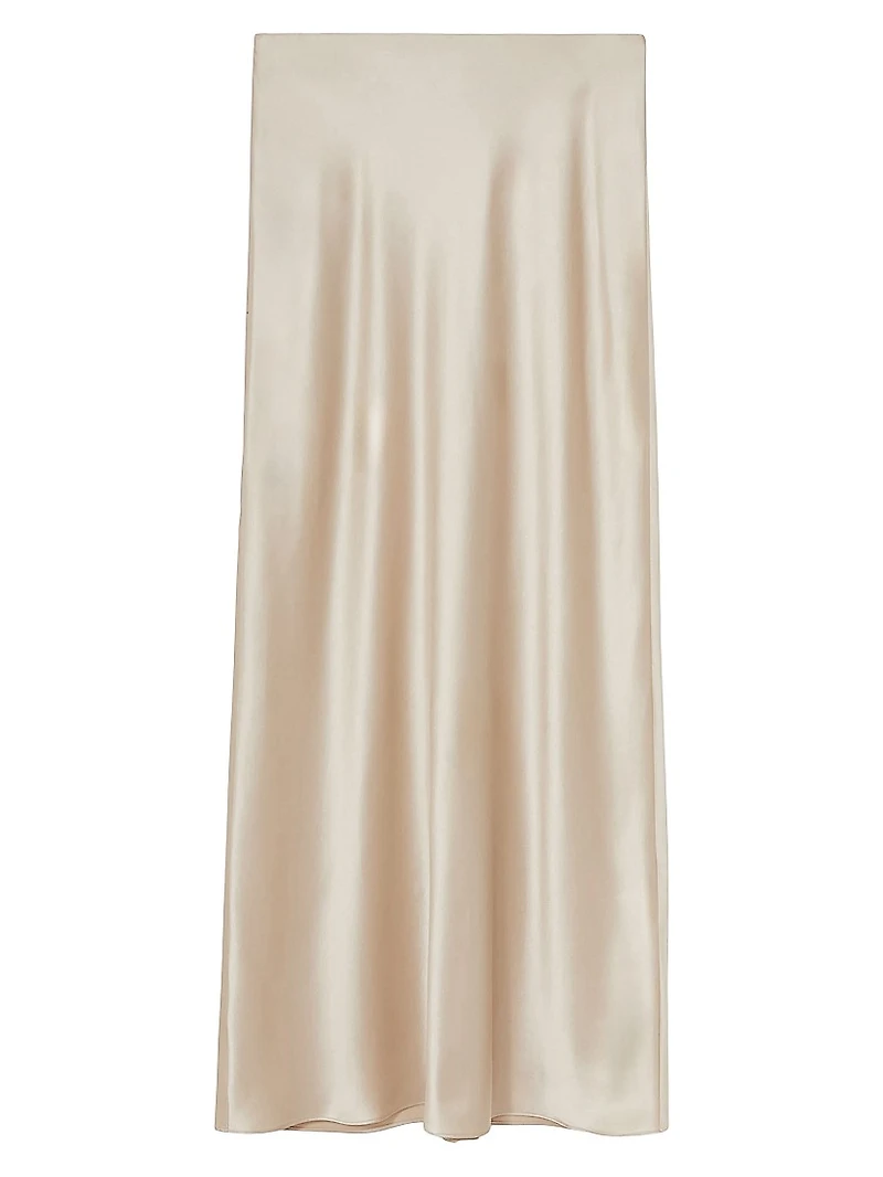 Saskia Silk Maxi Skirt
