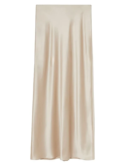 Saskia Silk Maxi Skirt