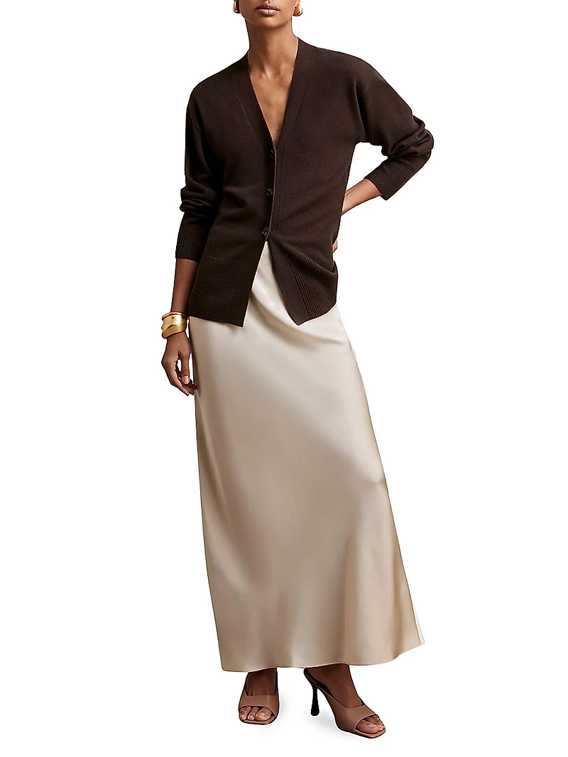 Saskia Silk Maxi Skirt