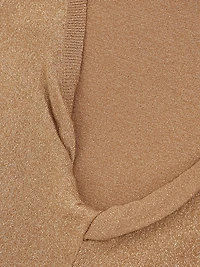 Sia Sleeveless Metallic Top