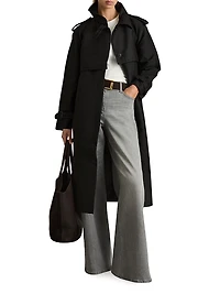 August Belted Trench Coat