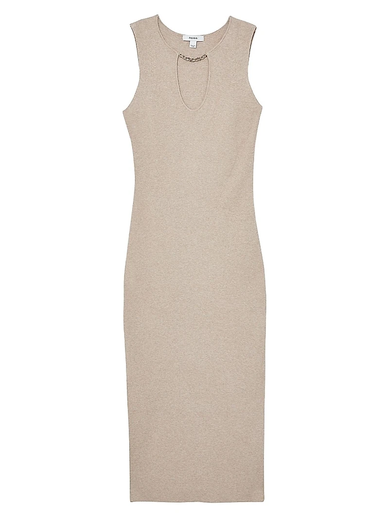 Nola Sleeveless Knit Midi-Dress