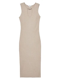 Nola Sleeveless Knit Midi-Dress