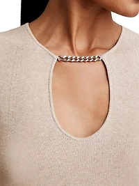 Nola Sleeveless Knit Midi-Dress