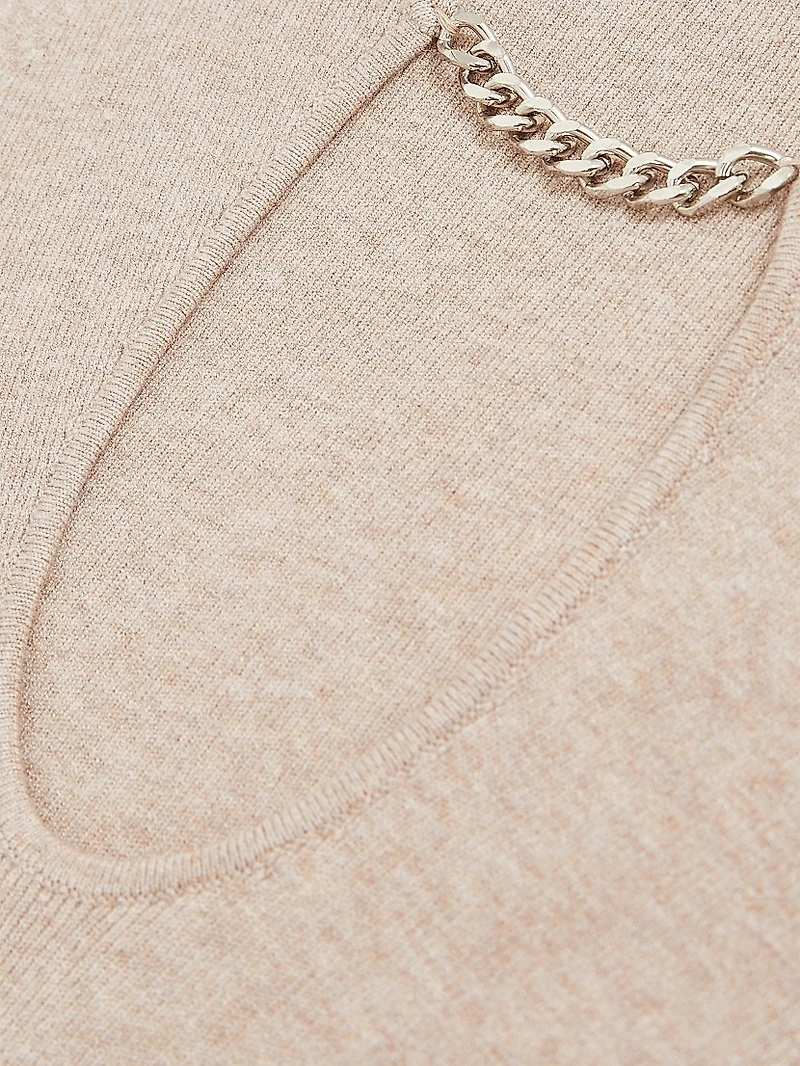 Nola Sleeveless Knit Midi-Dress