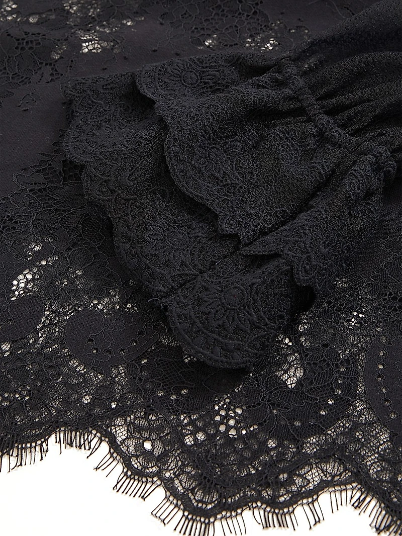 Emilia Floral Lace Blouse