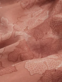 Lacey Floral Halter Gown