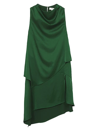 Eloise Draped Midi-Dress