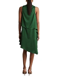 Eloise Draped Midi-Dress