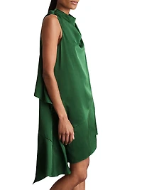 Eloise Draped Midi-Dress