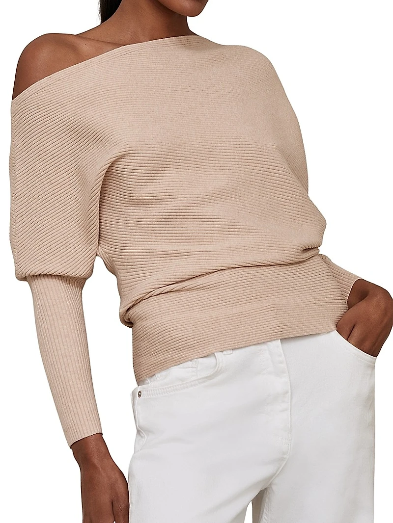 Lorna Off-the-Shoulder Sweater