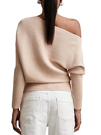 Lorna Off-the-Shoulder Sweater