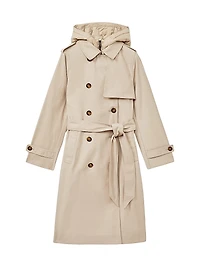Azura Double-Breasted Trench Coat