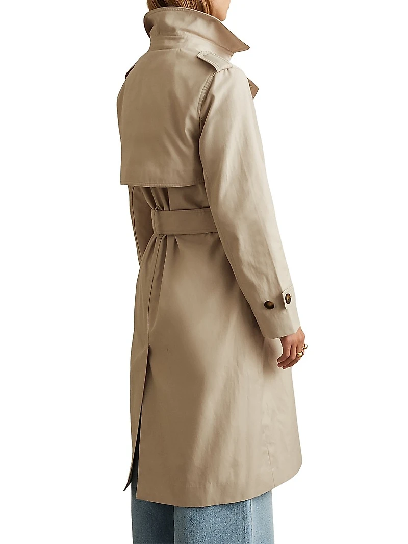 Azura Double-Breasted Trench Coat