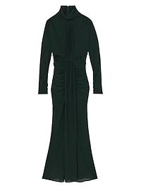 Danni Ruched Jersey Maxi Dress