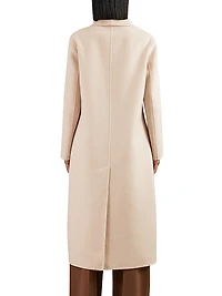 Indira Scarf Wool-Blend Coat