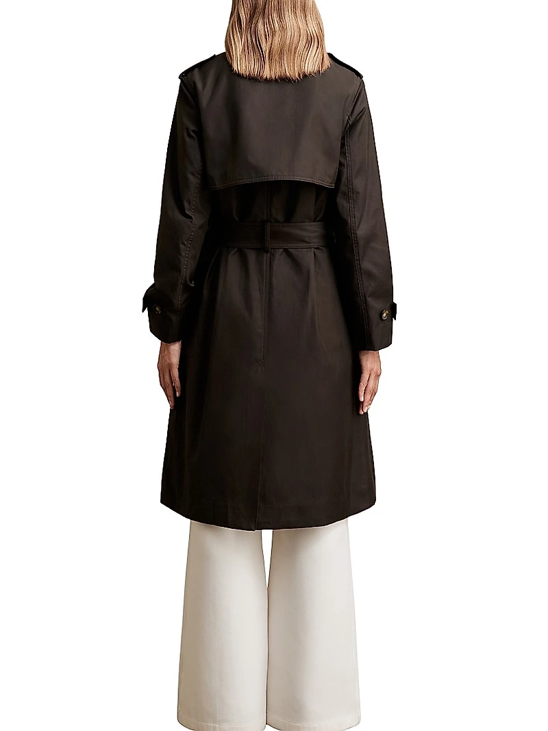 Azura Hooded Trench Coat