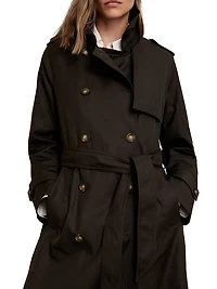 Azura Hooded Trench Coat