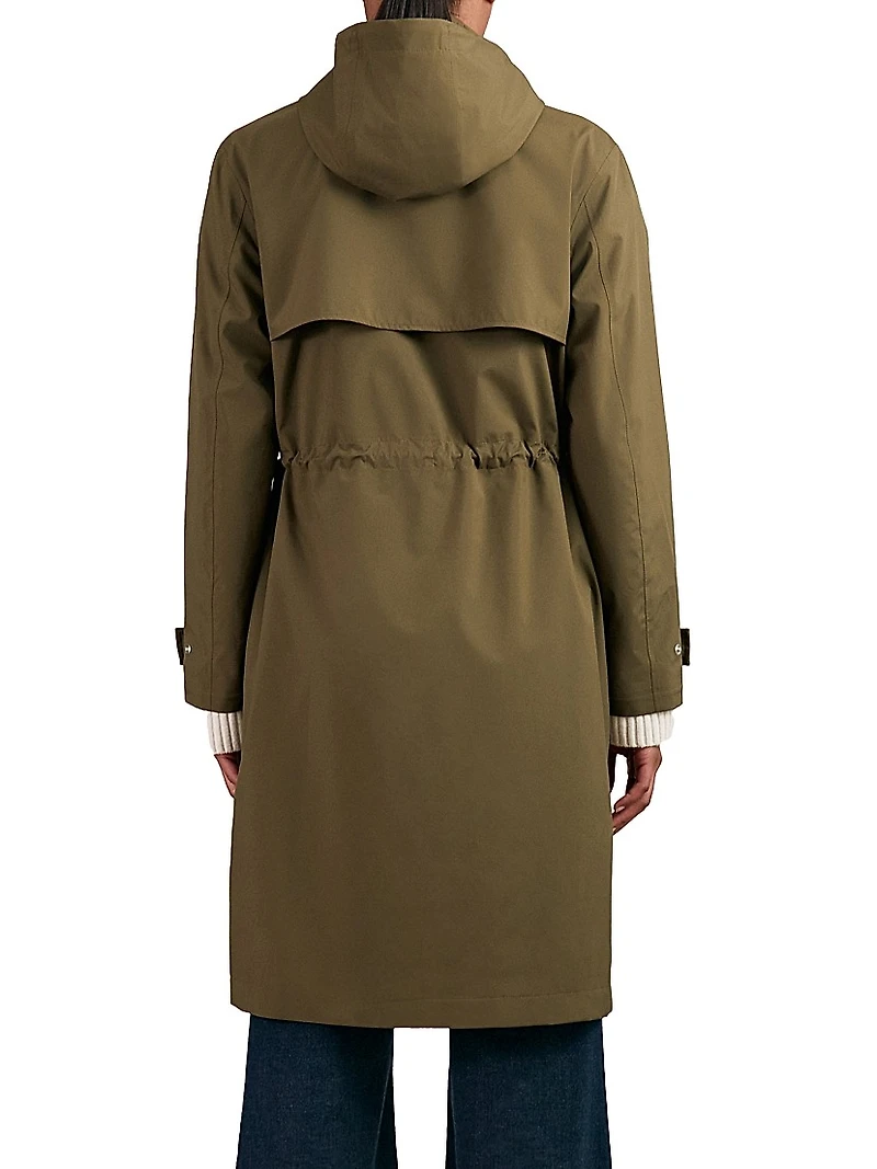Alizeh Hooded Raincoat