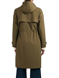 Alizeh Hooded Raincoat