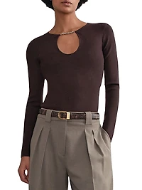 Tilly Chain Cut-Out Top