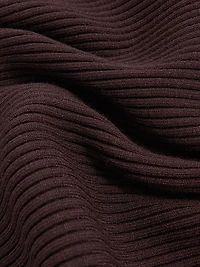 Lara Rib-Knit Knee-Length Dress