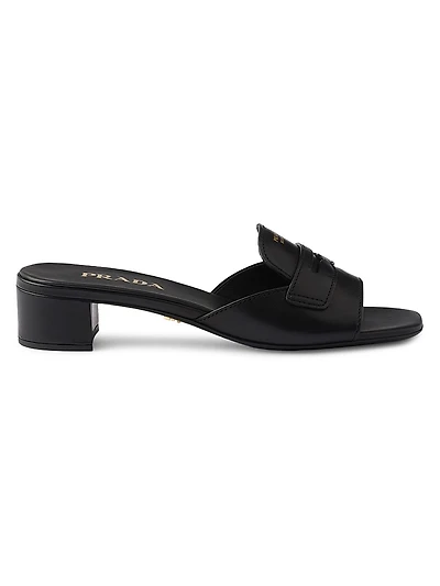 Leather Mules