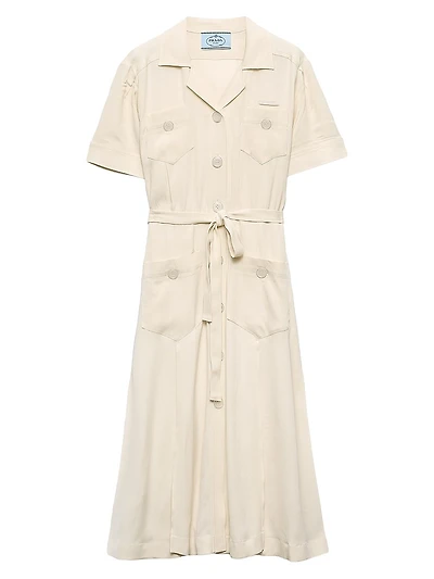 Lace Shirt Dress