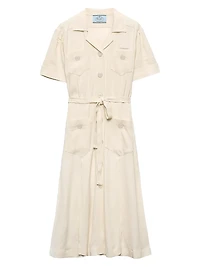 Lace Shirt Dress