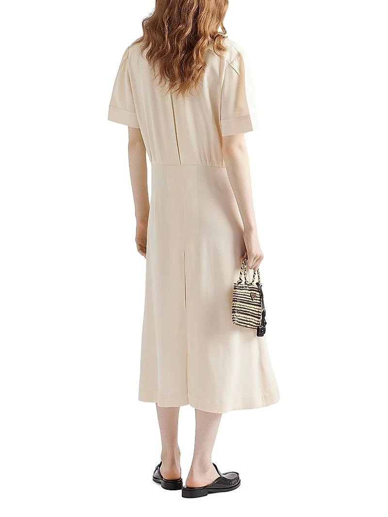 Lace Shirt Dress