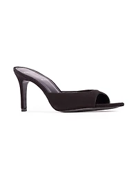 Brea 80MM Suede Mules