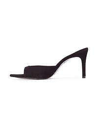 Brea 80MM Suede Mules