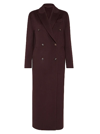 Hand Crafted Coat in Cashmere Double Beaver Cloth