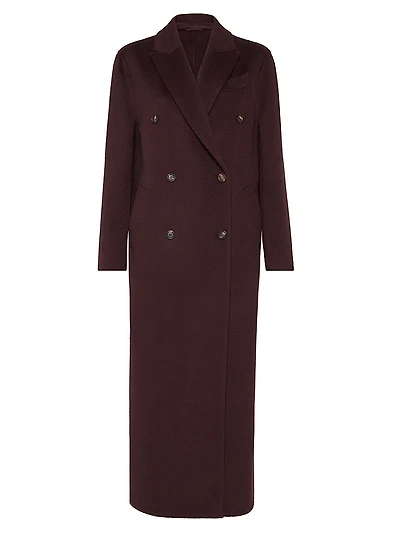 Hand Crafted Coat Cashmere Double Beaver Cloth
