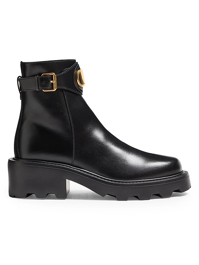 VLogo 55MM Signature Calfskin Ankle Boots
