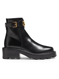 VLogo 55MM Signature Calfskin Ankle Boots