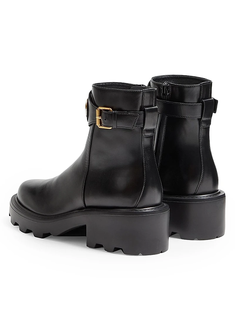 VLogo 55MM Signature Calfskin Ankle Boots